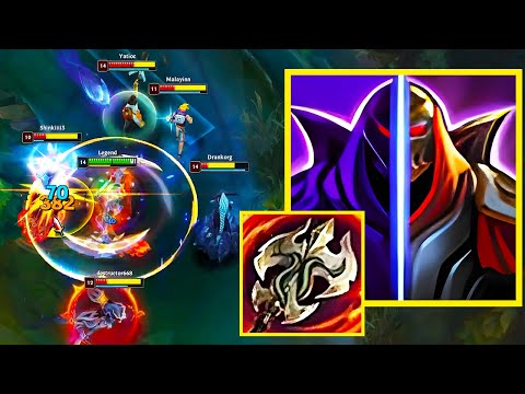 Now ZED is 1v9 Champion... OMG