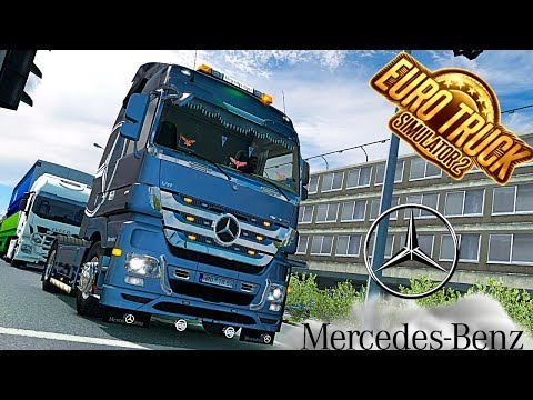 🔛Mod Merdcedes Benz Actros Mp3 Ets2 1.35🔛4K