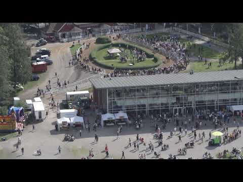 Dronevideo over Klampenborg Galopbane