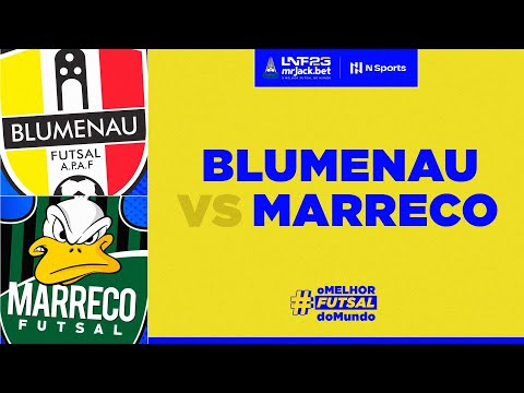 LNF 2023: BLUMENAU X MARRECO - AO VIVO E COM IMAGENS