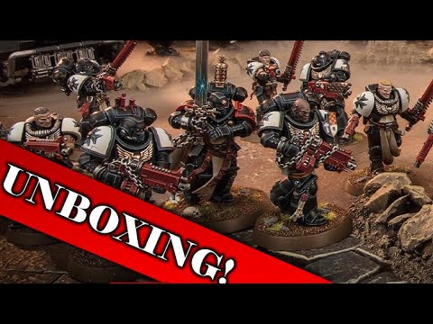 Black Templar Crusader Squad! Unboxing and Assembling! 