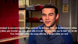 Glee - Behind the scene 4x12 &quot;Naked&quot; [VOSTFR]