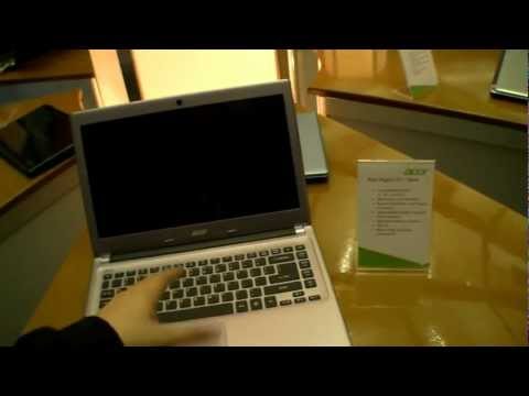 Acer Aspire V5 14-Inch Subnotebook Hands On (English)
