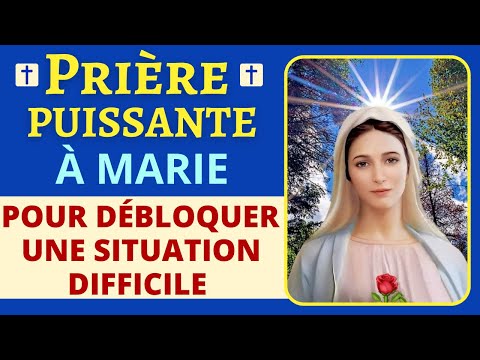 🙏❤ POWERFUL prayer to the Virgin Mary to unblock a difficult situation - Unblocking prayer