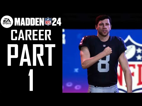 Madden NFL 24 - Career - Gameplay Walkthrough - Part 1 - "Combine. Draft, NFL Debut"