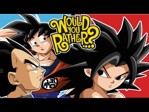 Caulifla and Goku Play Would You Rather? (Featuring Prince Vegeta)