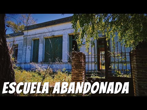 Una ESCUELA RURAL en el OLVIDO - San Agustín, Santa Fe, Argentina.