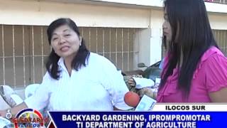 PTV YLOCOS TELEDYARYO JANUARY 29 BACKYARD GARDENING, IPROMPROMOTAR TI DEPARTMENT OF AGRICULTURE