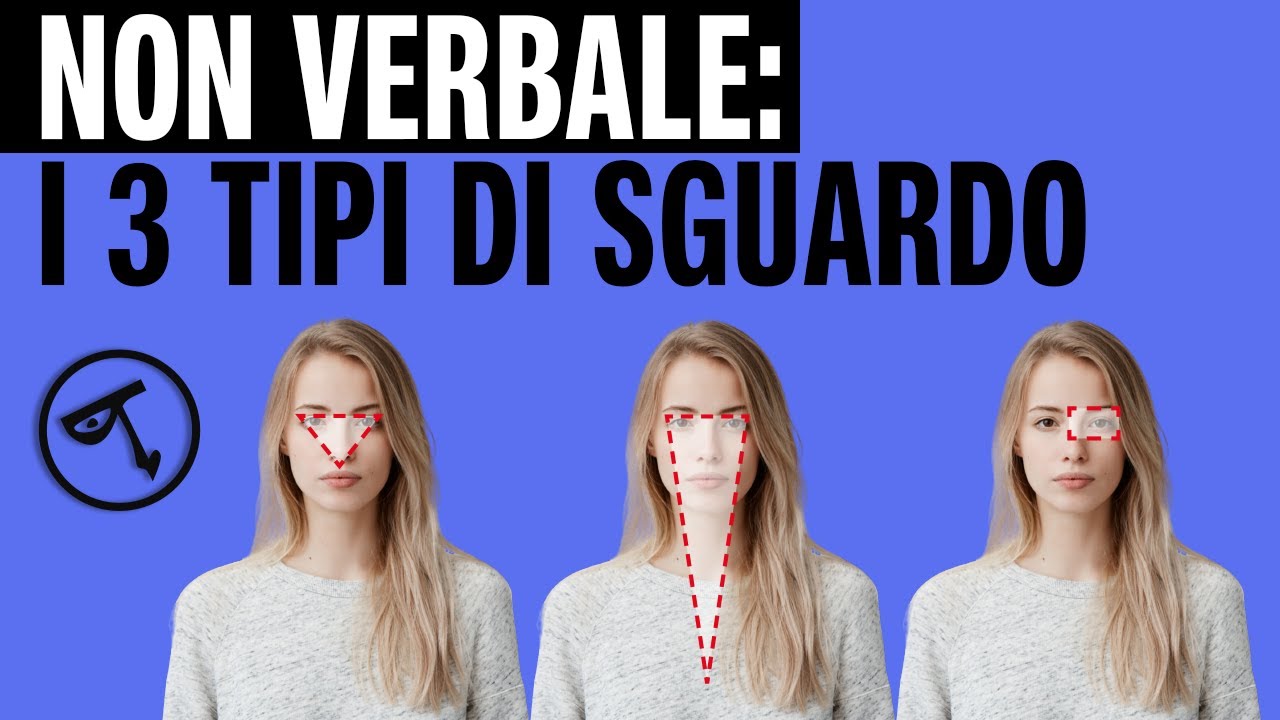 🟢 Linguaggio del corpo: i 3 più comuni tipi di sguardo