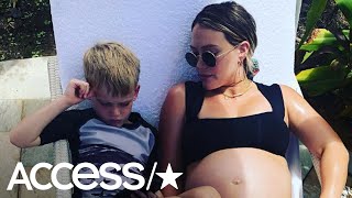 Hilary Duff Reveals She Had A 'Sad' Convo With Son Luca About Baby No. 2 | Access