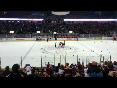 Oil Kings Vs. Hurricanes (01/27/13) Laurent Brossoit Vs. Ty Rimmer
