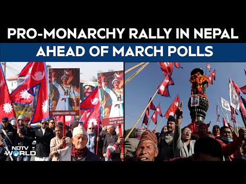 Nepal News Today | ‘Only Alternative Is The King’: Pro-Monarchy Rally In Nepal Ahead Of March Polls