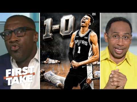 Wemby is the face of the league! - Shannon on Wembanyama explodes for 41, Spurs stun Thunder in Gm1