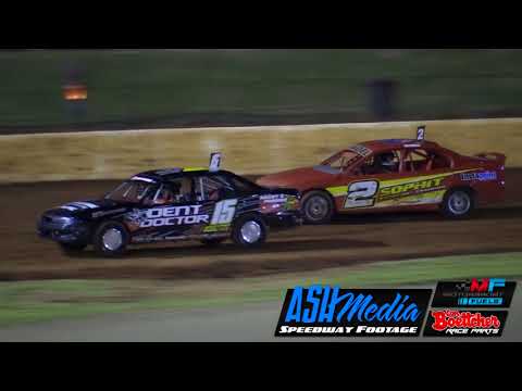 Production Sedans: Atkin and Pagel Crazy Finish - Kingaroy Speedway