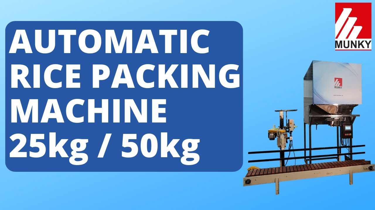Rice Packing Machine | 25 kg Rice Packing Machine | 50 kg Rice Packing Machine