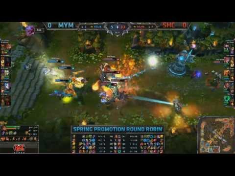 MYM vs SHC Highlight   2014 EU LCS Tiebreaker