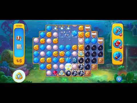 Fishdom level 11750 no boosters フィッシュダム ノーマル