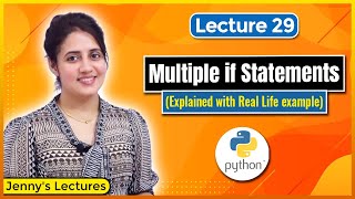 P_29 Multiple if Statements in Python  | Python Tutorials for Beginners