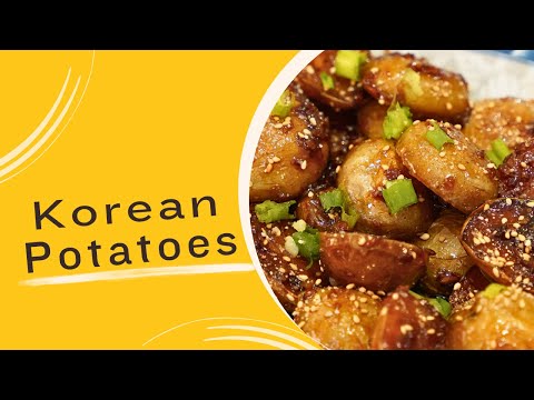 Korean Glazed Potatoes