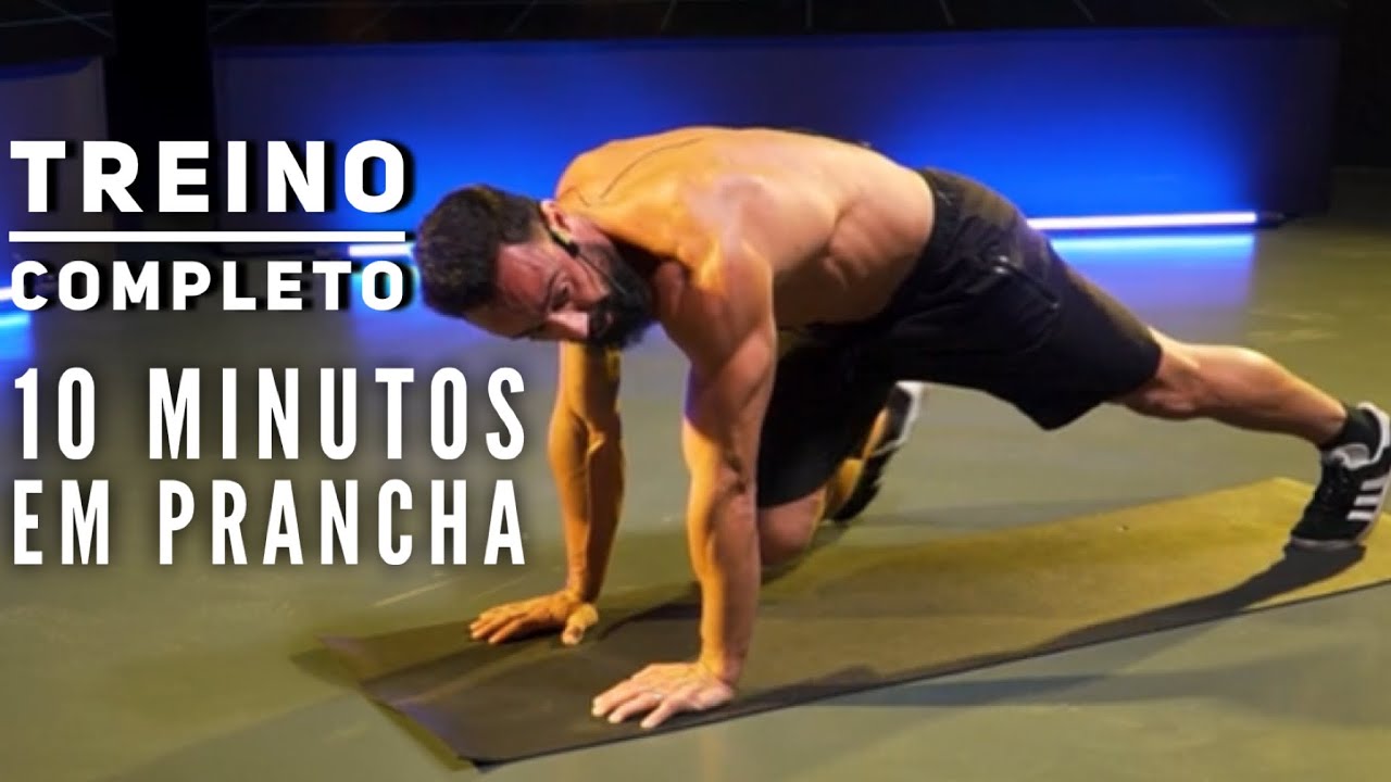 Treino de prancha - 10 minutos