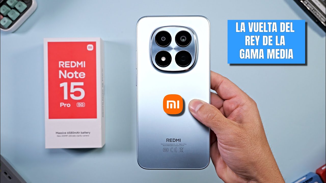 Xiaomi Redmi Note 15 Pro 5G 📱 El REY de la gama media se renueva | Unboxing & P. Impresiones