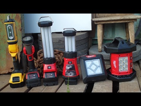 Фонарь аккумуляторный LED DCL050 DeWALT - мощный и компактный светильник