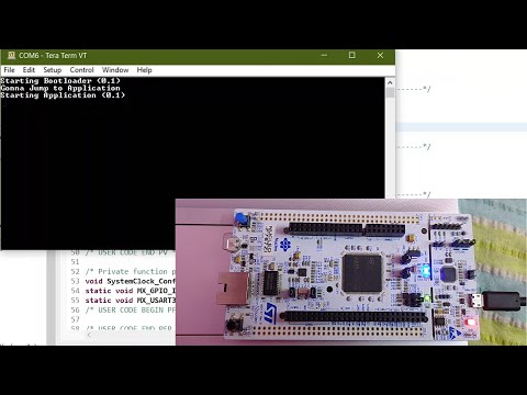 STM32F7  (ARM Cortex M7) Bootloader Tutorial Part 3 - Writing Simple STM32 Bootloader