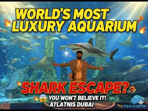WORLD’S MOST LUXURY AQUARIUM 😱 | Atlantis The Palm Dubai 🐠🇦🇪[EP-1]