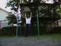 Reverse grip 44 Muscle ups　成嶋武の逆手マッスルアップ44回