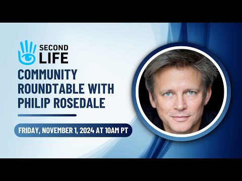 Second Life Community Roundtable with Philip Rosedale - YouTube