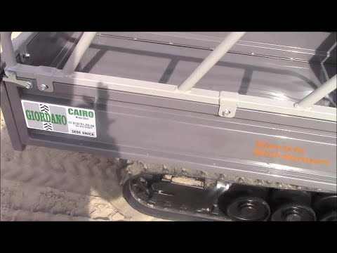 MOTOCARRIOLA CINGOLATA ELETTRICA GIOR 599e POWER GREEN - 100% Elettrica - Nuova da GIORDANO CAIRO