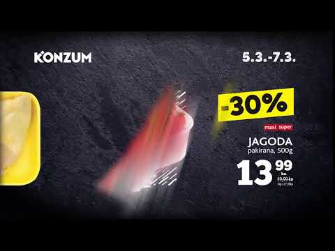 Konzum super akcija od 05.-07.03.2018.