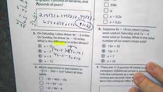 Topic 4 Form A #2