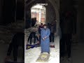 Palestinian Imam Recites Islamic Call To Prayer At Gaza S Great Omari Mosque