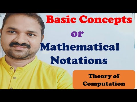 Basic Concepts in Automata Theory Mathematical Notations TOC FLAT Theory of Computation