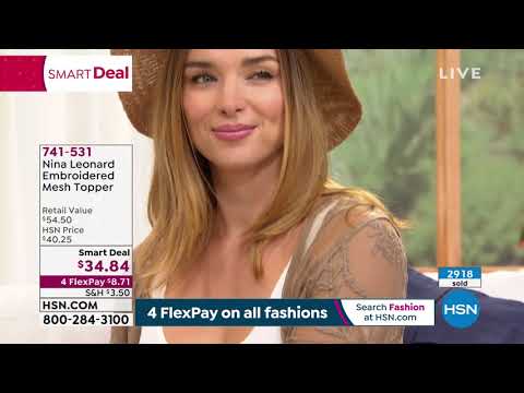 HSN | Nina Leonard Fashions Celebration 07.08.2021 - 11 AM