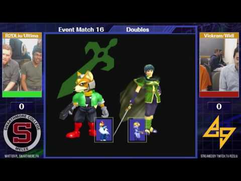 Event Match 16: R2DLiu/Ultimascout (Green) vs Vickram/Widl (Blue) - Losers Semis