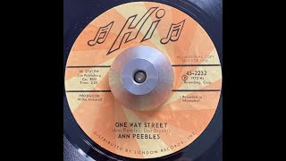 Ann Peebles   One Way Street