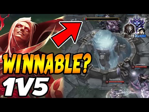 My Nexus is at 1HP! But.. it's Iron! Vladimir 1v5? | Für Dobby Adventures - Iron to Diamond #10
