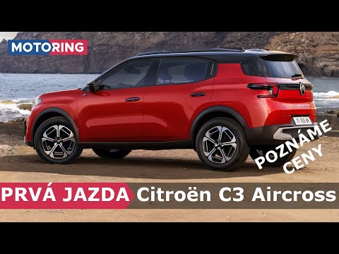 PRVÁ JAZDA | Citroën C3 Aircross | 5- verzus 7-miestna verzia + ceny | Motoring TA3 obrazok