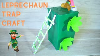 Leprechaun Trap Craft Idea for St Patricks Day Decorations
