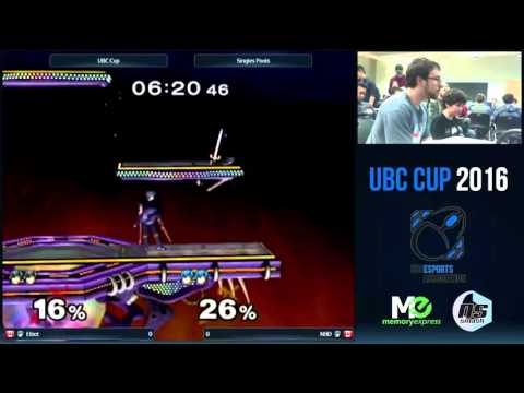 UBC Cup 2016 Melee - Singles Pools - Elliot vs. NBD