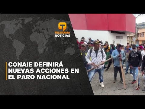 Conaie definirá nuevas acciones en el paro nacional