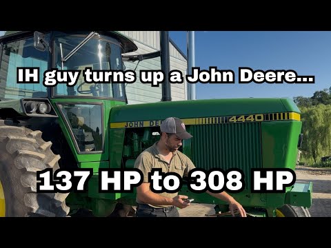 HOW TO TURN THE FUEL UP ON A JOHN DEERE 4440 | Bosch Inline Injection Pump