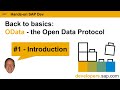 Back To Basics OData The Open Data Protocol Part 1 Introduction