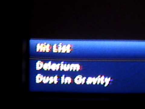 dust in gravity-delerium