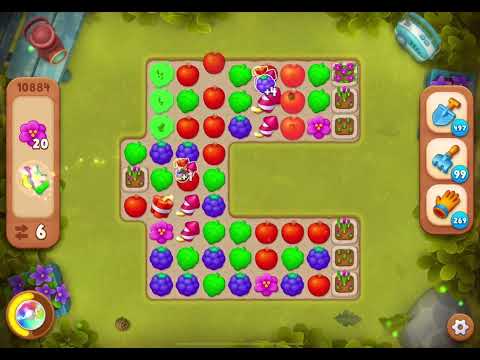 GardenScapes Level 10884 no boosters