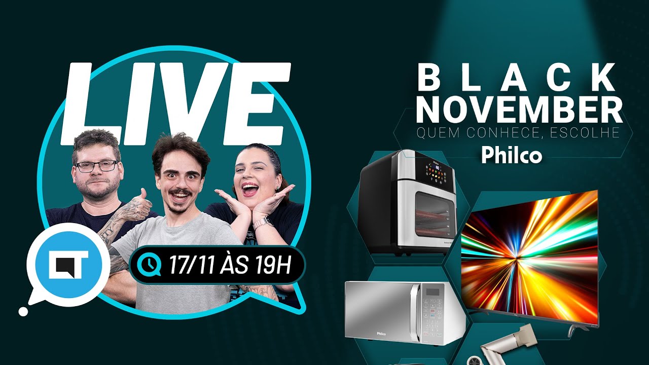 Black November Philco: Superdescontos AO VIVO no Canaltech