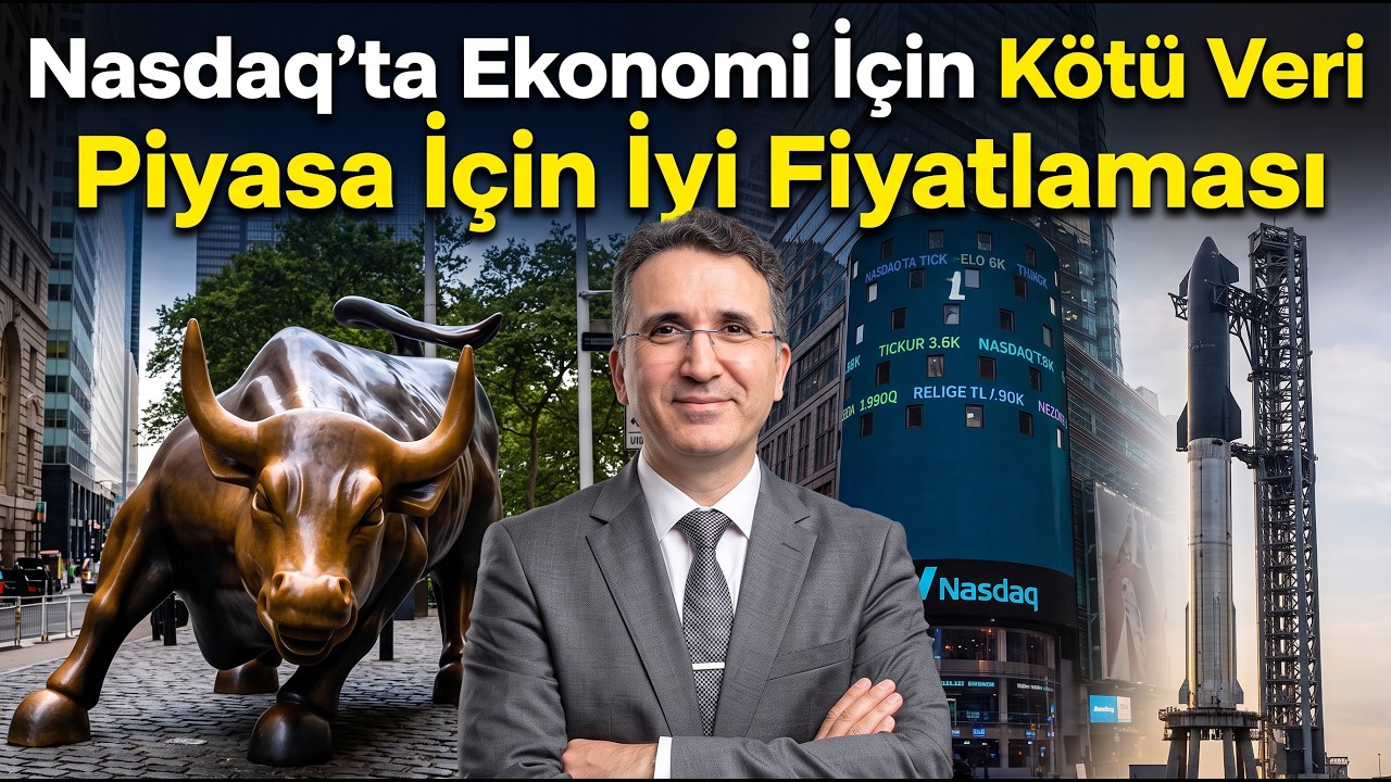 Nasdaq'ta Ekonomi İçin Kötü Veri Piyasa İçin İyi Fiyatlaması