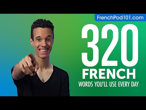 320 French Words You'll Use Every Day - Basic Vocabulary #72